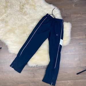 NIKE Dark Blue/White Track Pants